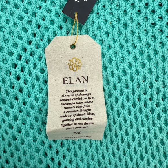 NWT Women's Turquoise beach cover up - Picture 4 of 6